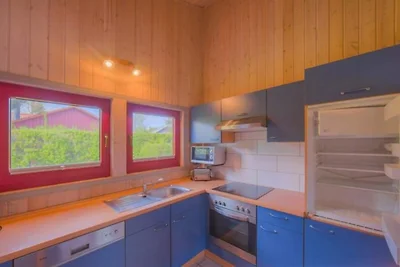 Vakantiehuis met sauna in vakantiepark Mirow