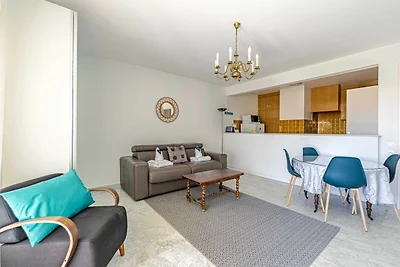 Helles Studio mit Parkplatz in Strand- und...