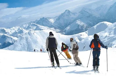 Panorama-Chalet für Gruppen