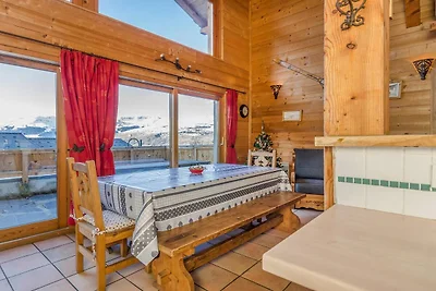 Modernes Chalet in Peisey-Nancroix mit Balkon