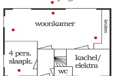 Ferienhaus mit 2 Schlafzimmer