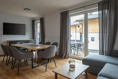 Ski-in-Chalet mit Hot Pot und Sauna