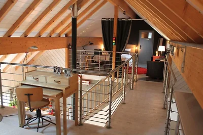 Holzhaus in Saint-Quirin mit nordischem Bad