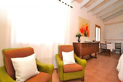 Haus in Llubí mit Pool und Blick auf die...