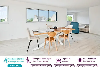 Apartment in Plouguerneau mit Meerblick