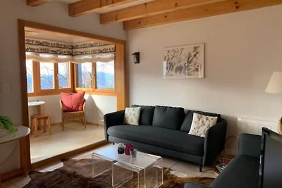 Zonnig chalet in Veysonnaz voor 10 gasten