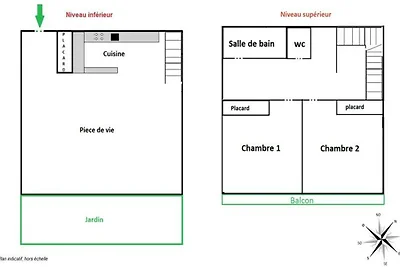Wohnung im Dorf in der Nähe von Skiliften