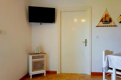 Apartment in Kampor mit Balkon