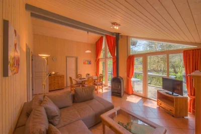 Ferienhaus mit Sauna im Ferienpark Mirow