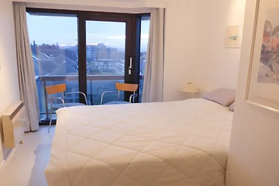 Appartement in Nieuwpoort met zeezicht