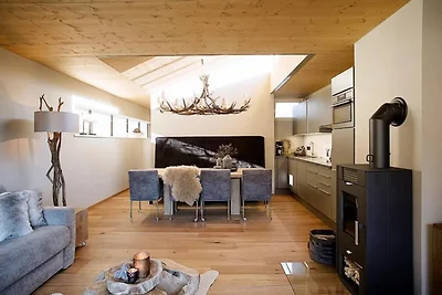 Retraite alpine avec balcon panoramique