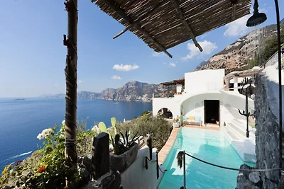 Villa a Praiano con vista sul tramonto