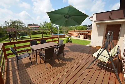 Ferienhaus mit privatem Pool in Böhmen