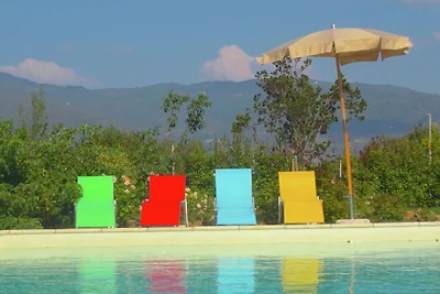 Geweldige villa in Cortona met een zwembad