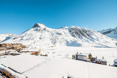 Apartment in Tignes mit Blick auf den...