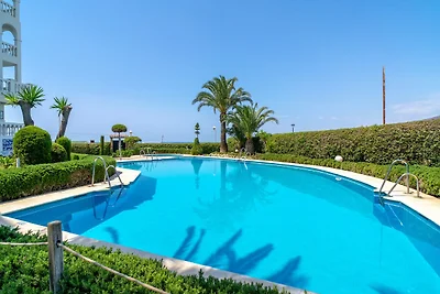 Strandwohnung in Nerja mit Meerblick