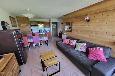 Rustig bergappartement in Morillon