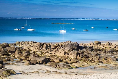 Stenen huis bij Torche Strand