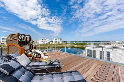 Ferienhaus Hausboot Seeteufel Olpenitz