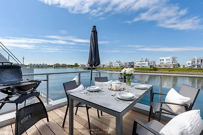 Ferienhaus Hausboot Seeteufel Olpenitz