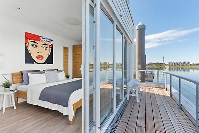 Ferienhaus Hausboot Seeteufel Olpenitz