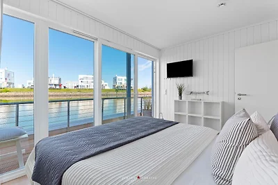 Ferienhaus Hausboot Seeteufel Olpenitz