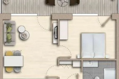 Ferienwohnung TheViewA02 Dagebüll