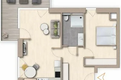 Ferienwohnung TheViewB14 Nordseeperle...