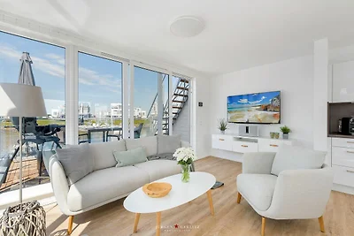 Ferienhaus Hausboot Seeteufel Olpenitz