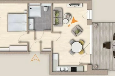 Ferienwohnung TheViewB03 Strandloft Nordsee...