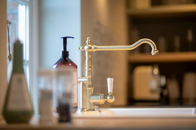 Reetdachkate Fjord Cottage - Haushälfte...