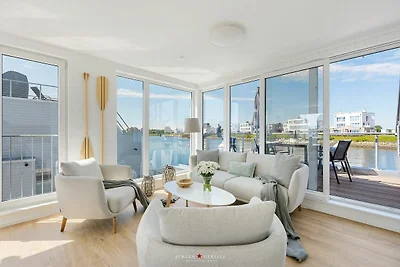 Ferienhaus Hausboot Seeteufel Olpenitz