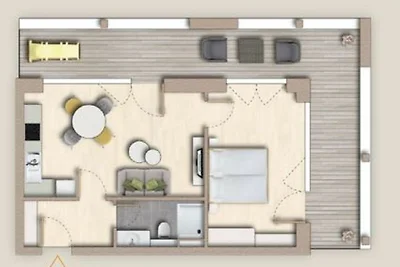 Ferienwohnung TheViewB05 Küstentraum Dagebüll