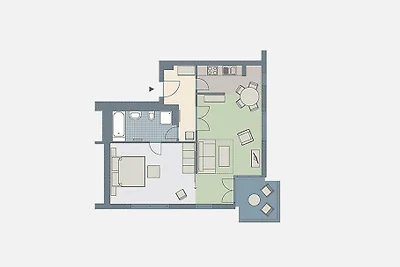 Kaiservillen Heringsdorf Ferienwohnung mit 1 ...