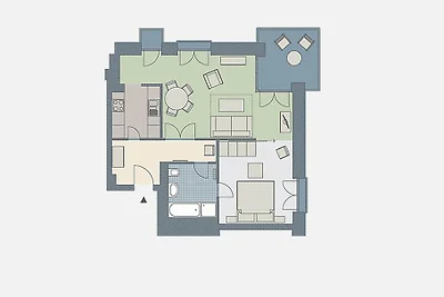Kaiservillen Heringsdorf Ferienwohnung mit 1 ...