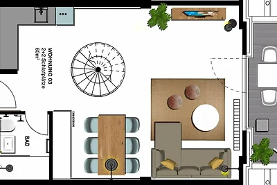 Holiday flat family holiday Heringsdorf