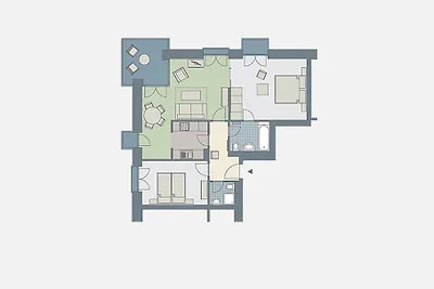 apartman za odmor Obiteljski odmor Heringsdorf