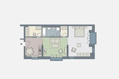 Kaiservillen Heringsdorf Ferienwohnung mit 1 ...
