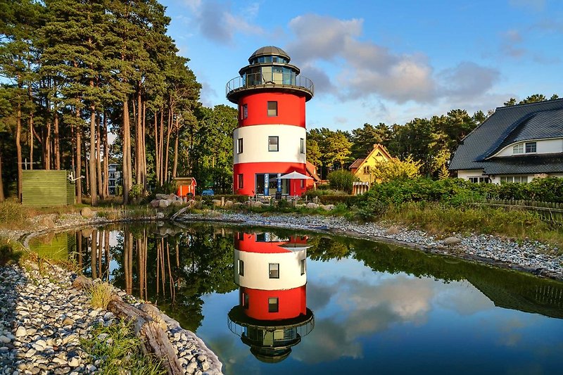 Der Ferienleuchtturm auf der Insel Rügen