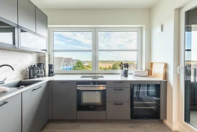 Apartmenthaus vor den Halligen Wattblick de...