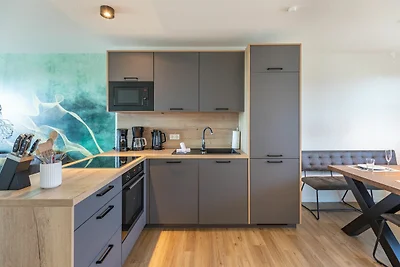 Apartmenthaus vor den Halligen Sandbank de...