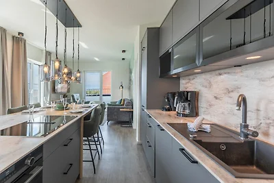 Apartmenthaus vor den Halligen Penthouse Hall...