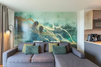 Apartmenthaus vor den Halligen Sandbank de...