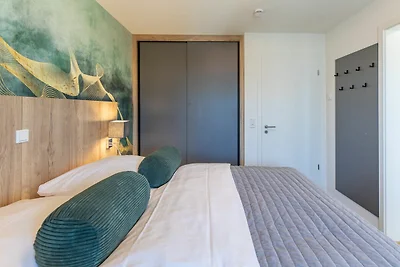Apartmenthaus vor den Halligen Sandbank de...
