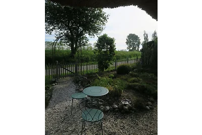 Cottage con tetto di paglia al Geltinger Birk