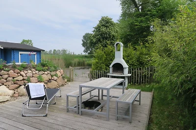 Cottage con tetto di paglia al Geltinger Birk