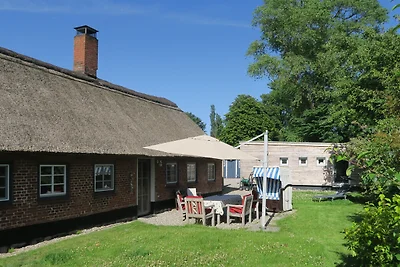 Domek pod strzechą w Geltinger Birk