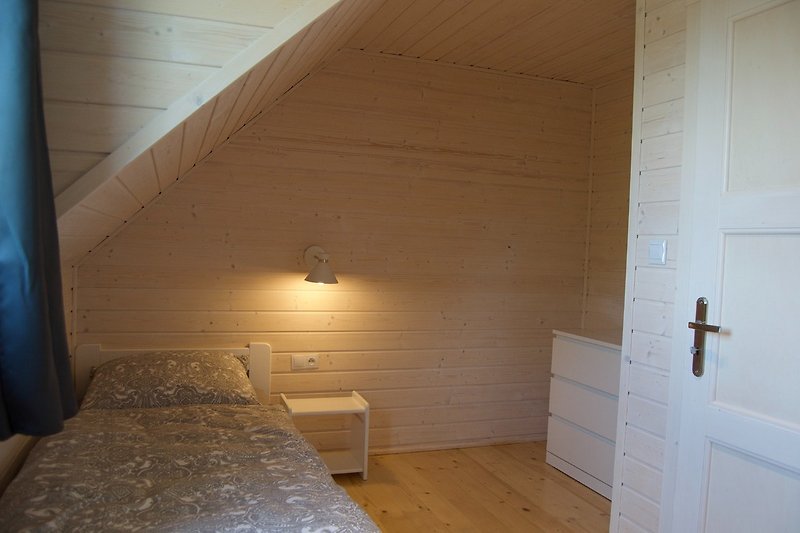 Schlafzimmer 2 mit 2 Betten 90x200
