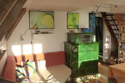 Finnhütte sul fiume Peene