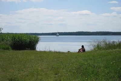 Finnhütte sul fiume Peene